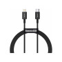 Дата кабель USB-C to Lightning 1.0m 20W Superior Series Black Baseus (CATLYS-A01)