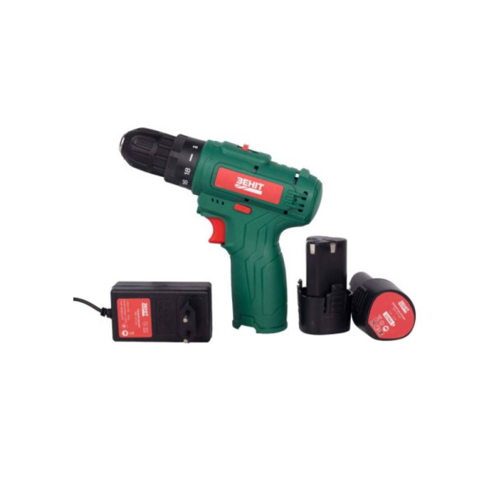 Шуруповерт Зеніт ЗША-12/15 S2  1.5Ah (853788)