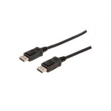 Кабель DIGITUS DisplayPort (M/M), 1м, чорний