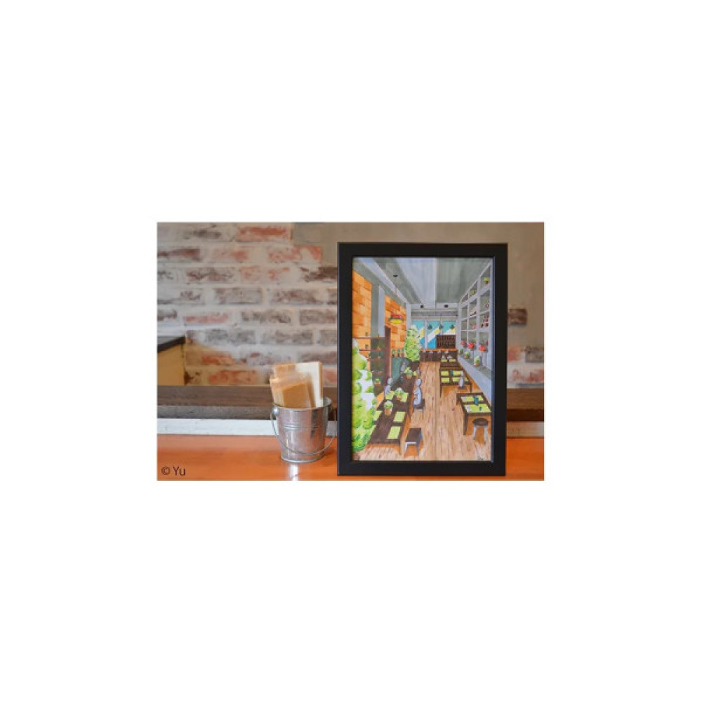 Художній маркер Marvy двосторонній 1900B-S Сіро-коричневий (752481291384)