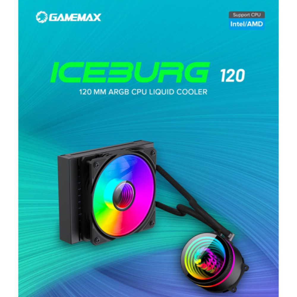 Система рідинного охолодження Gamemax Iceburg 120 BK
