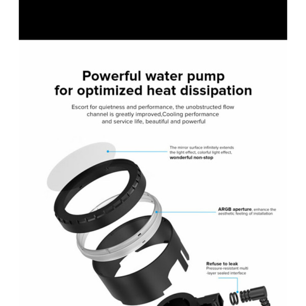 Система рідинного охолодження Gamemax Iceburg 120 BK