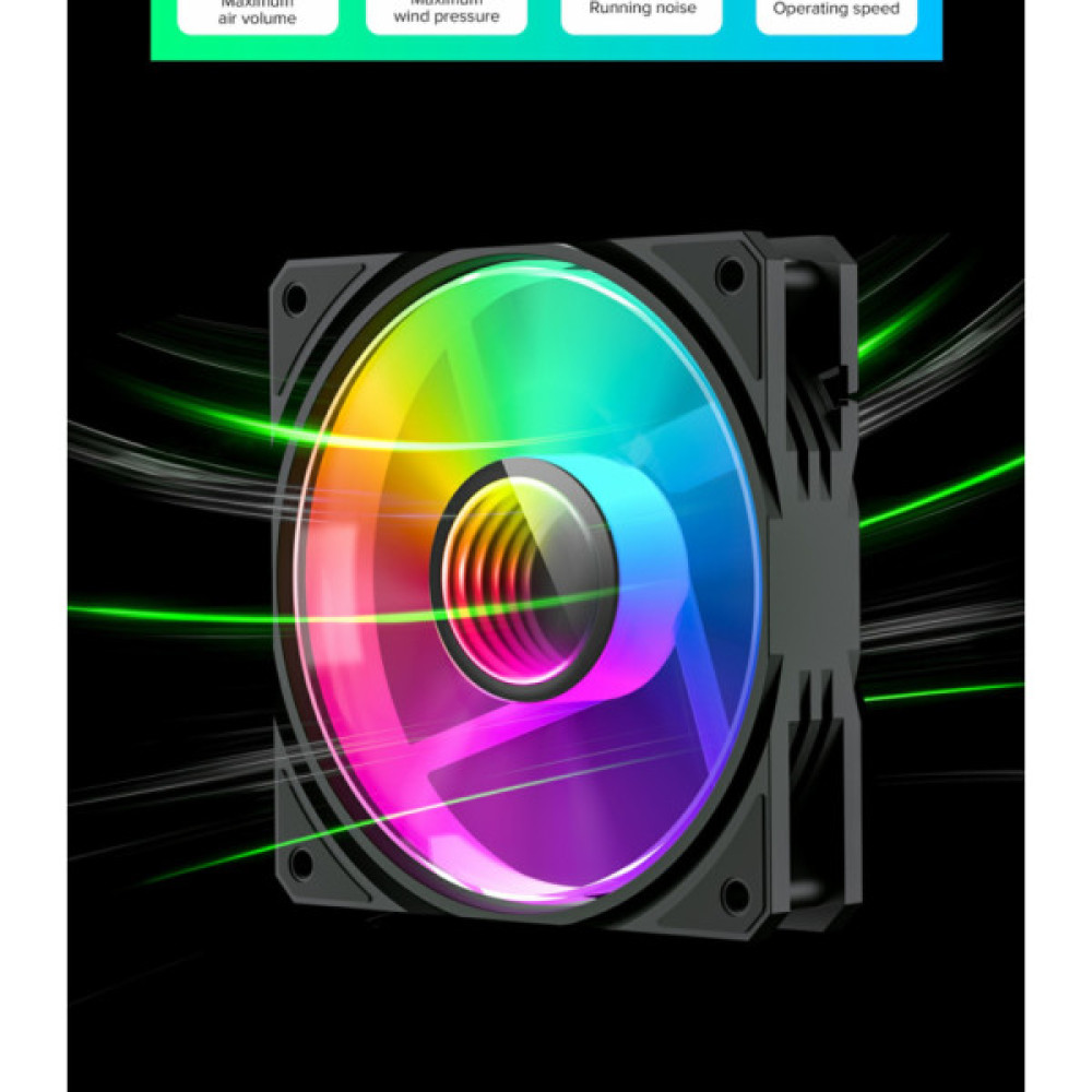 Система рідинного охолодження Gamemax Iceburg 120 BK