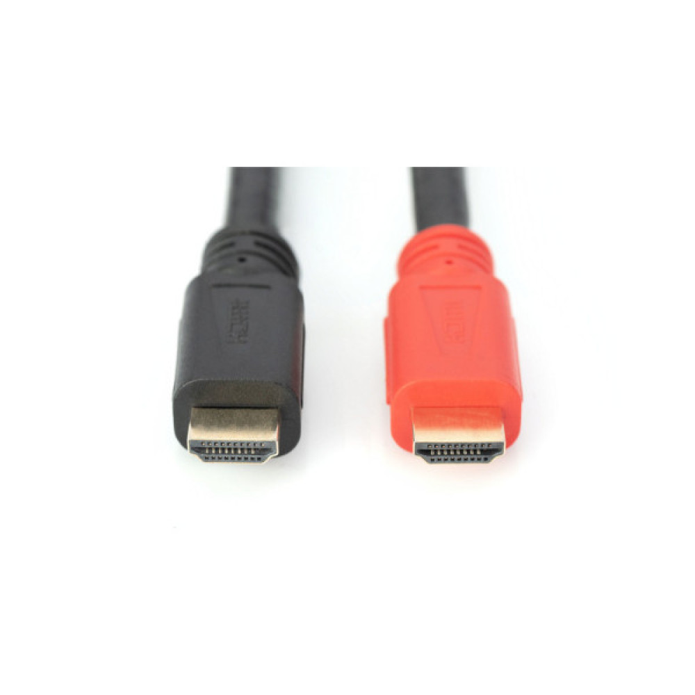 Кабель мультимедійний HDMI M to HDMI M 15.0m 4K Digitus (AK-330118-150-S)