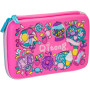 Пенал Cool For School 1 відділення з органайзером фуксія (QT-5627-Rosered) Пенал Cool For School 1 відділення з органайзером фуксія (QT-5627-Rosered)