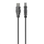 Кабель USB-A > USB-B (AM/BM) синхронізації Belkin 1.8м, чорний