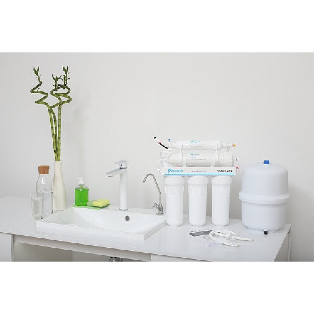 Фільтр зворотного осмосу Ecosoft Standard 5-50, мембрана 50gpd, кран капля