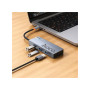 Концентратор HOCO USB-C to HDMI+PD+3xUSB3.0 HB50 Deep Space Gray (6942007647298) Концентратор HOCO USB-C to HDMI+PD+3xUSB3.0 HB50 Deep Space Gray (6942007647298)