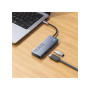 Концентратор HOCO USB-C to HDMI+PD+3xUSB3.0 HB50 Deep Space Gray (6942007647298) Концентратор HOCO USB-C to HDMI+PD+3xUSB3.0 HB50 Deep Space Gray (6942007647298)