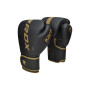 Боксерські рукавички RDX F6 Kara Matte Golden 6 унцій (BGR-F6MGL-6OZ)