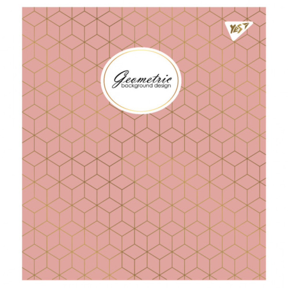 Зошит Yes А5 Geometric 24 аркушів клітинка (766844)