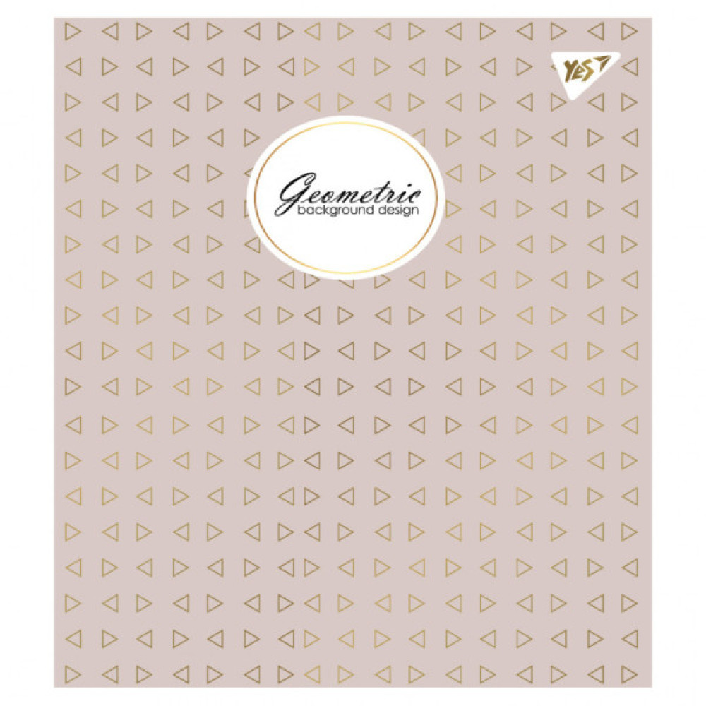 Зошит Yes А5 Geometric 24 аркушів клітинка (766844)