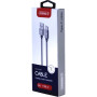 Дата кабель USB 2.0 AM to USB-C 1.0m grey Intaleo (1283126489136) Дата кабель USB 2.0 AM to USB-C 1.0m grey Intaleo (1283126489136)