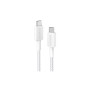 Дата кабель USB-C to USB-C 0.9m nylon 322 white Anker (A81F5H21/A81F5G21)