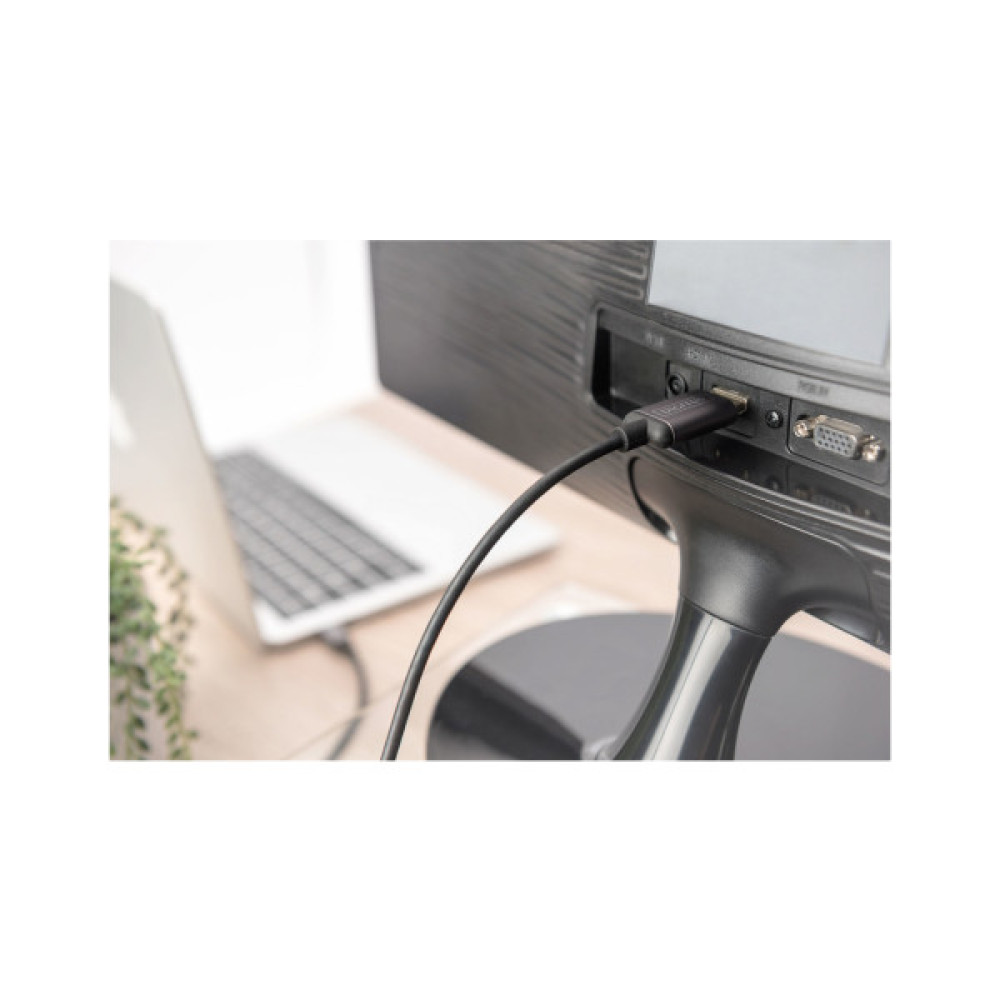 Кабель мультимедійний USB-C to HDMI M 1.8m UHD 4K Digitus (DA-70821)