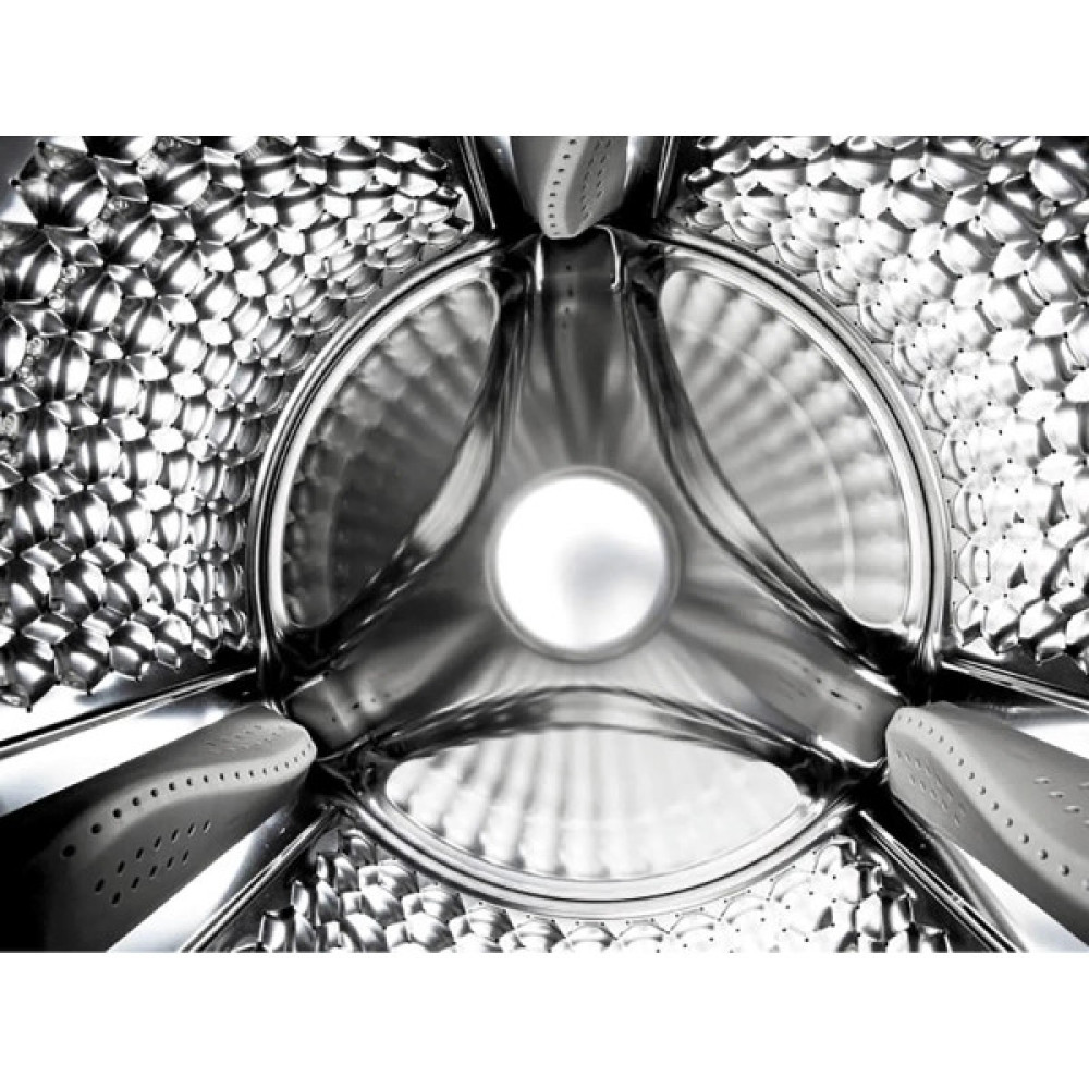 Пральна машина TCL фронтальна, 10кг, 1400, A+++, 62см, дисплей, пара, інвертор, сірий