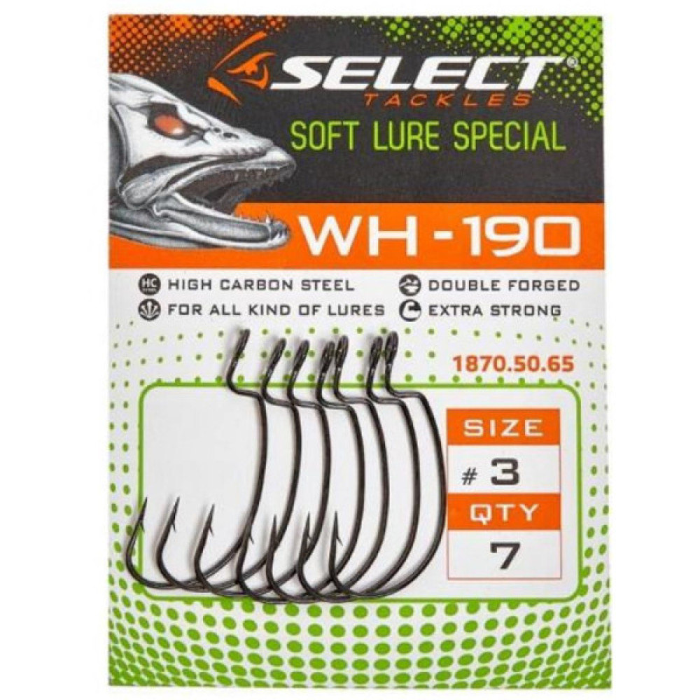 Гачок Select WH-190 1/0 (5 шт/уп) (1870.50.68)