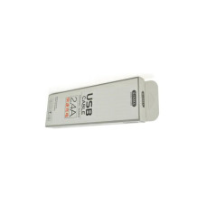 Дата кабель USB 2.0 AM to USB-C 1.0m PINNENG 2.4A White iKAKU (KSC-285-TC)