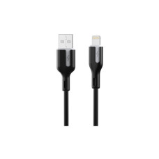 Дата кабель USB 2.0 AM to Lightning 1.0m 2.4A black Choetech (XAL-0003-BK-V2)