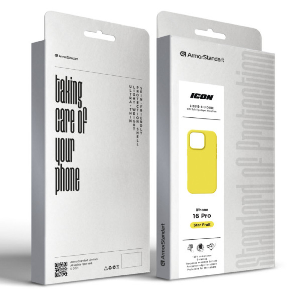 Чохол до мобільного телефона Armorstandart ICON2 MagSafe Apple iPhone 16 Pro Star Fruit (ARM81320)