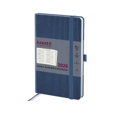 Тижневик Axent датований 2026 Partner Lines 125х195, блакитний (8515-26-48-A)