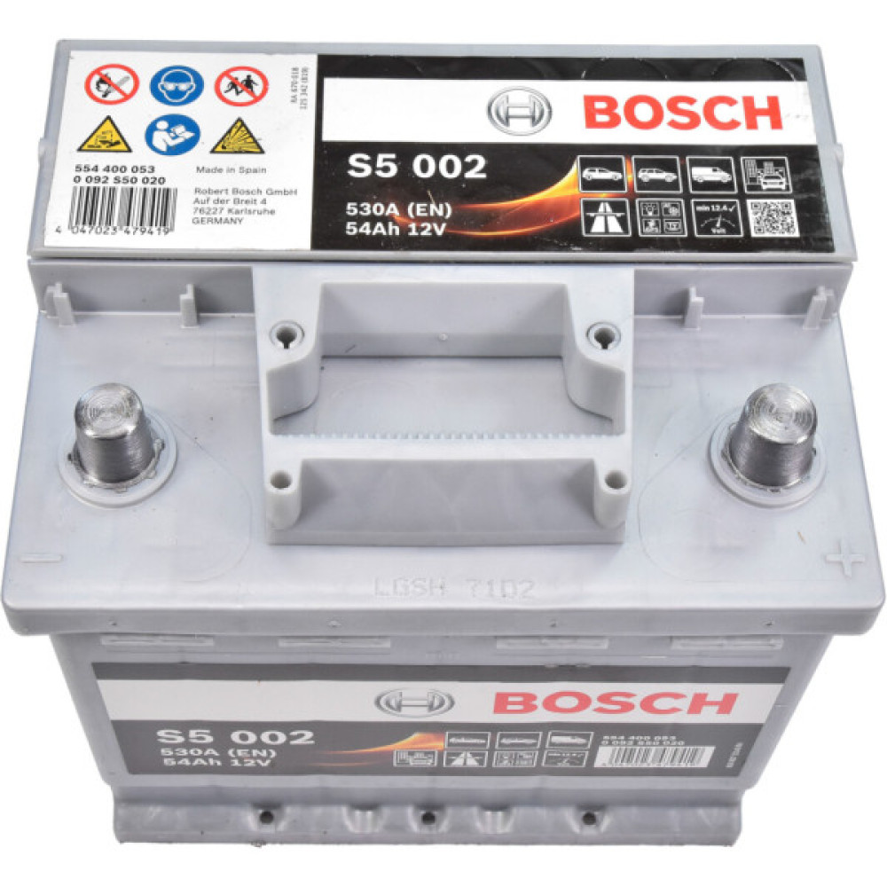 Акумулятор автомобільний Bosch 54А (0 092 S50 020)
