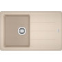 Мийка кухонна Franke Basis, фраграніт, прямокутник, з крилом, 780х500х200мм, чаша - 1, накладна, BFG 611-78, бежевий