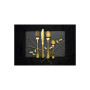 Набір столових приборів Bergner Munich gold matt 24 предмета (BG-5134-GD)