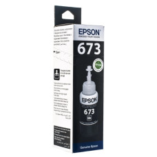Контейнер з чорнилом Epson 673 black 70мл L800/1800 (C13T67314A)