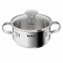 Каструля Tefal Minis, з кришкою,1л, нержавіюча сталь, скло (H8743155)