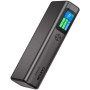 Батарея універсальна Canyon 20000mAh OnPower 230 TFT PD/130W Dark Grey (CNS-CPB230DG)