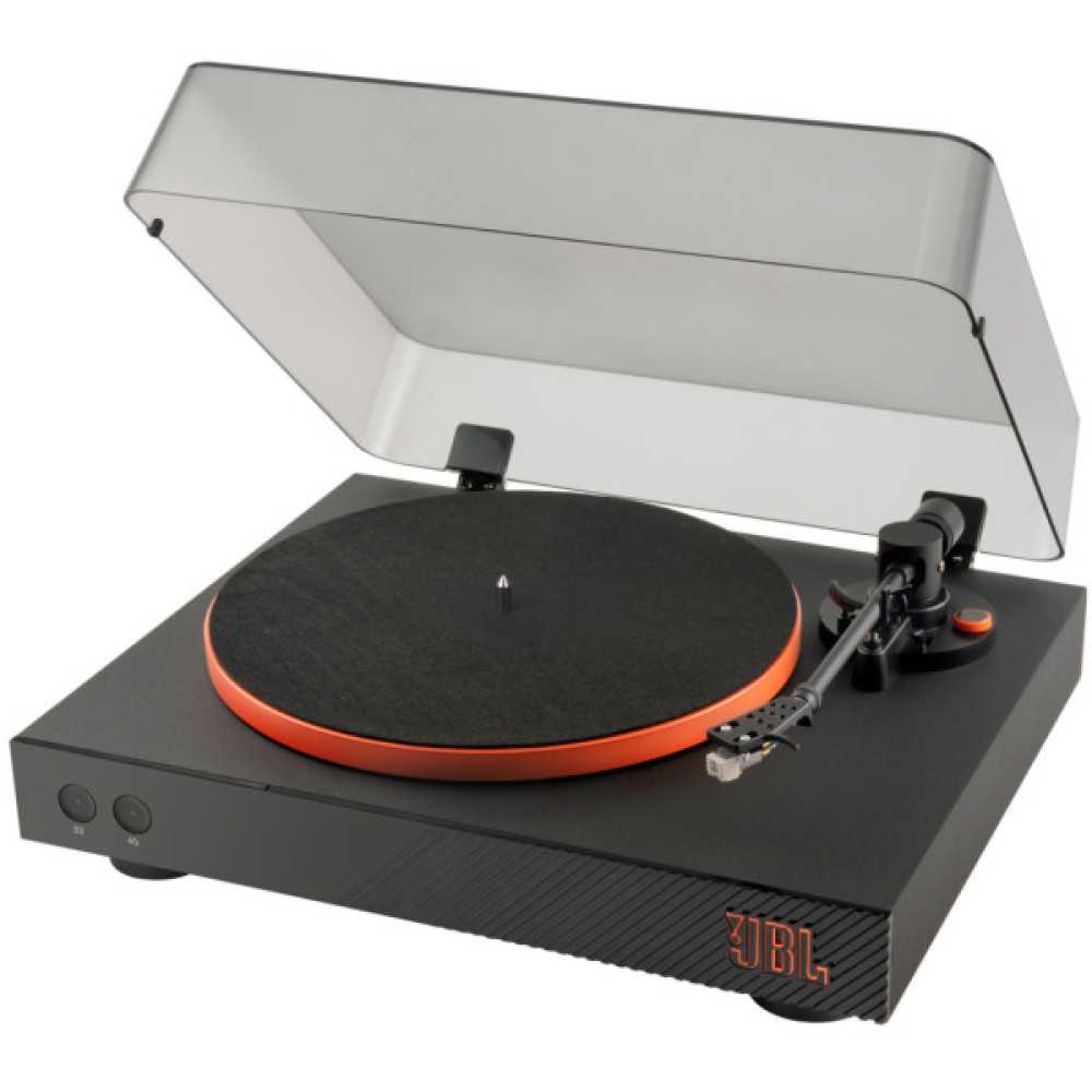 Програвач вінілу JBL Spinner BT Black/Orange (JBLSPINNERBTBLKEU)