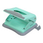 Діркопробивач Buromax пластиковий PASTEL, до 20 аркушів, 125 х 95 х 65 мм, м'ятний (BM.4020-38) Діркопробивач Buromax пластиковий PASTEL, до 20 аркушів, 125 х 95 х 65 мм, м'ятний (BM.4020-38)