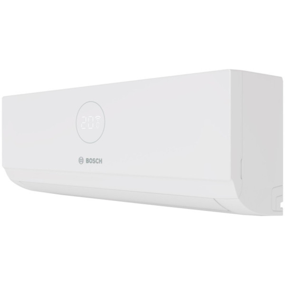 Кондиціонер Bosch Climate 3000i 70м2 інвертор 24000BTU 7.0кВт A++/A+ -15°С Wi-Fi-ready R32 білий
