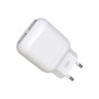 Зарядний пристрій XO 2xUSB 2.4A + cable USB to Lightning white (L78-L-WH)