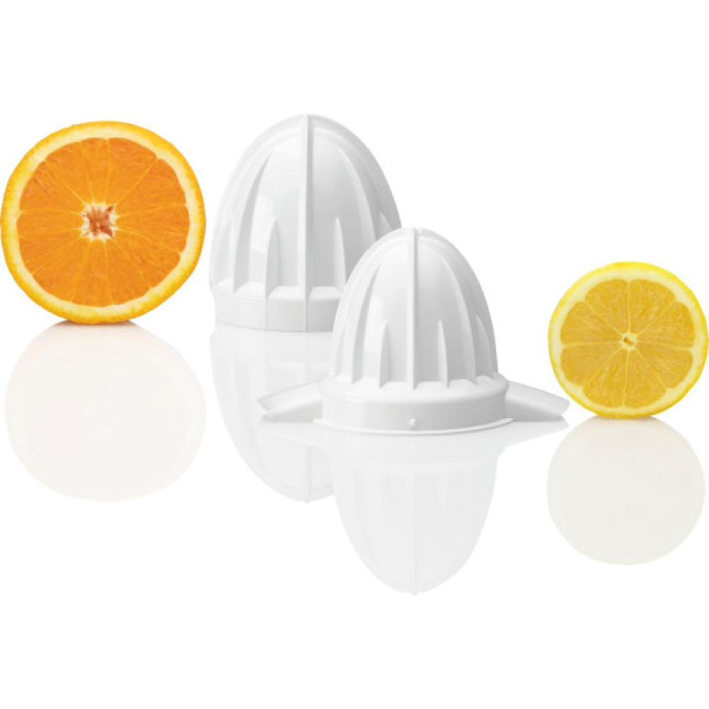 Соковитискач Gorenje цитрус-прес 30Вт, чаша-0.8л, пластик/метал, білий