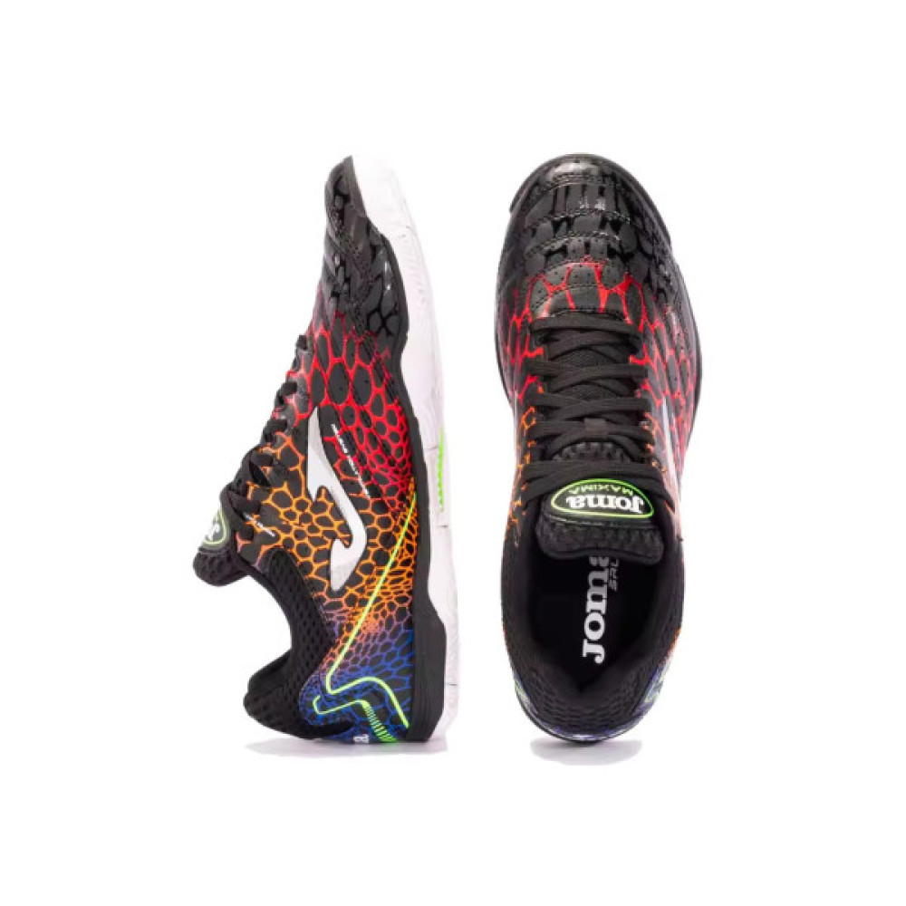 Футзалки Joma MAXIMA чорний, червоний Чол 41 (8445954851452)
