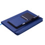 Книга записна Buromax COMFORT А5 96 аркушів крапка, синій (BM.295309-02) Книга записна Buromax COMFORT А5 96 аркушів крапка, синій (BM.295309-02)