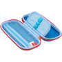 Пенал Cool For School з тисненням 1 відділення Блакитний (QT-5698-Blue) Пенал Cool For School з тисненням 1 відділення Блакитний (QT-5698-Blue)