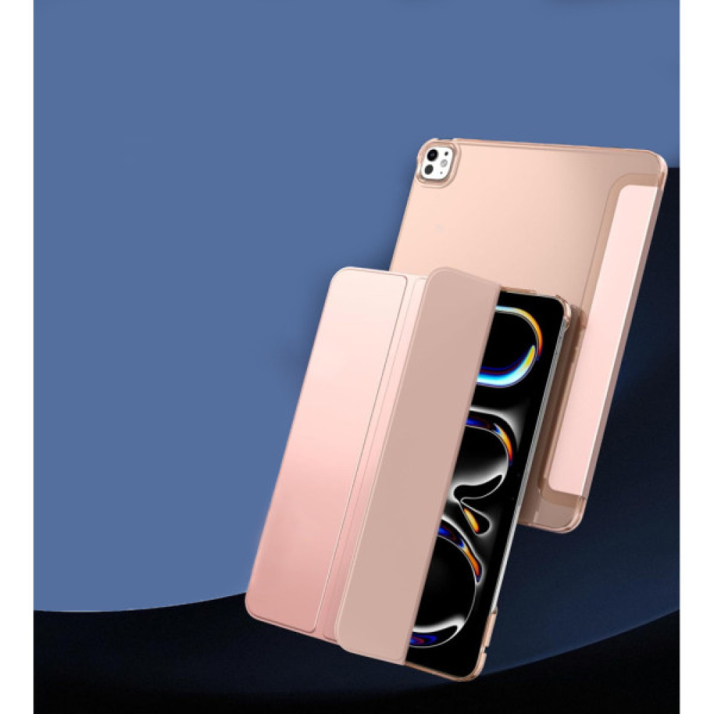 Чохол до планшета BeCover Tri Fold Hard Apple iPad Pro 13" M4 2024 Pink (711732) Чохол до планшета BeCover Tri Fold Hard Apple iPad Pro 13" M4 2024 Pink (711732)