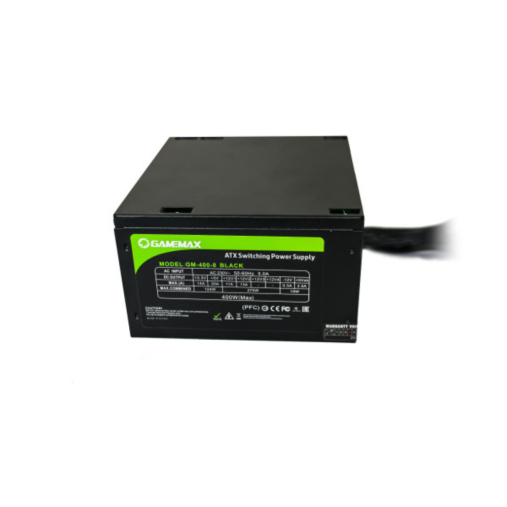 GAMEMAX GM-400-8CM Black