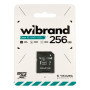 Карта пам'яті Wibrand 256GB microSD class 10 UHS-I U3 (WICDHU3/256GB-A)