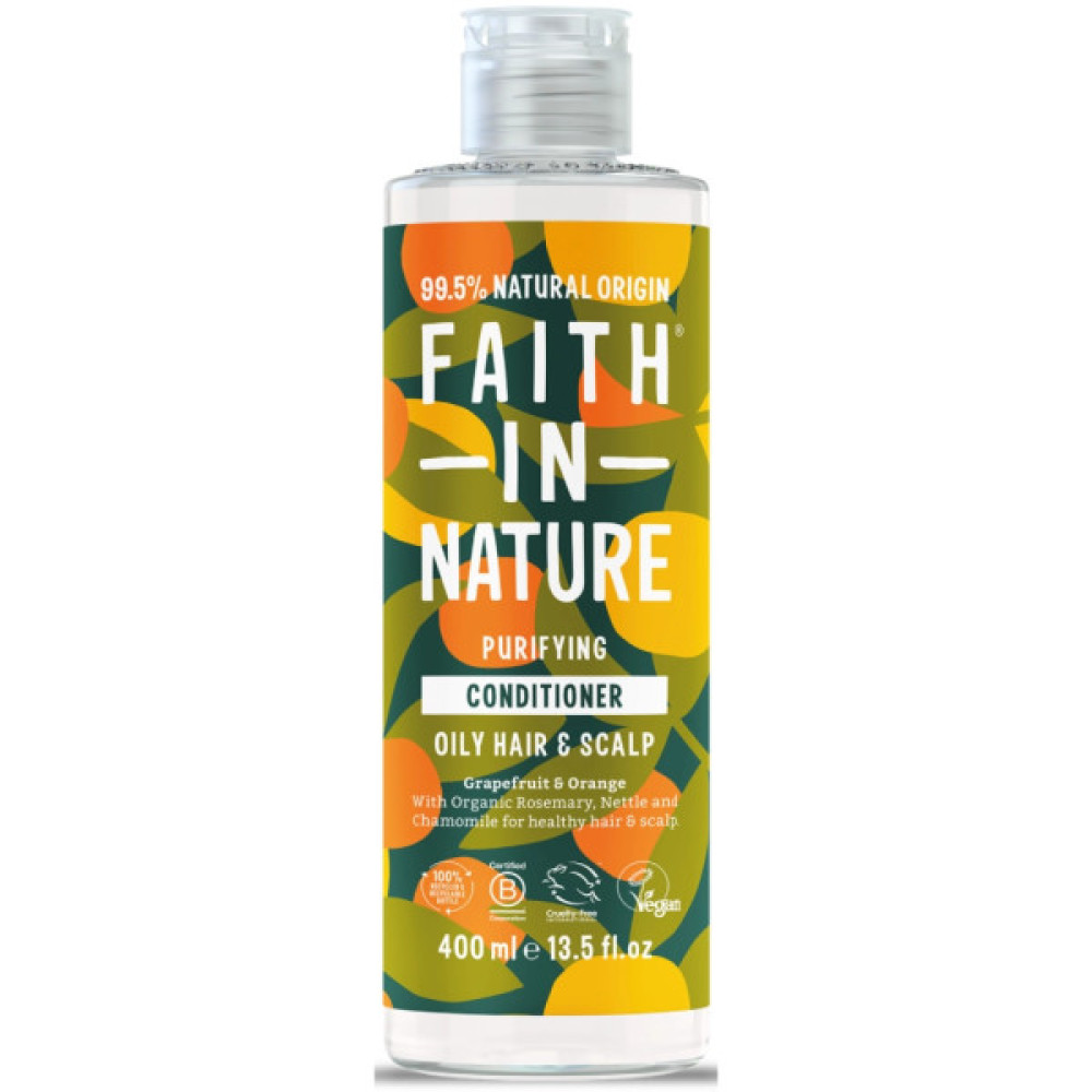 Кондиціонер для волосся Faith in Nature Натуральний З грейпфрутом і апельсином 400 мл (708002401626)