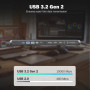 Порт-реплікатор Digitus USB-C > 2xHDMI/1xDP/3xUSB-A/USB-C/RJ54/PD/Audio (DA-70919) Порт-реплікатор Digitus USB-C > 2xHDMI/1xDP/3xUSB-A/USB-C/RJ54/PD/Audio (DA-70919)