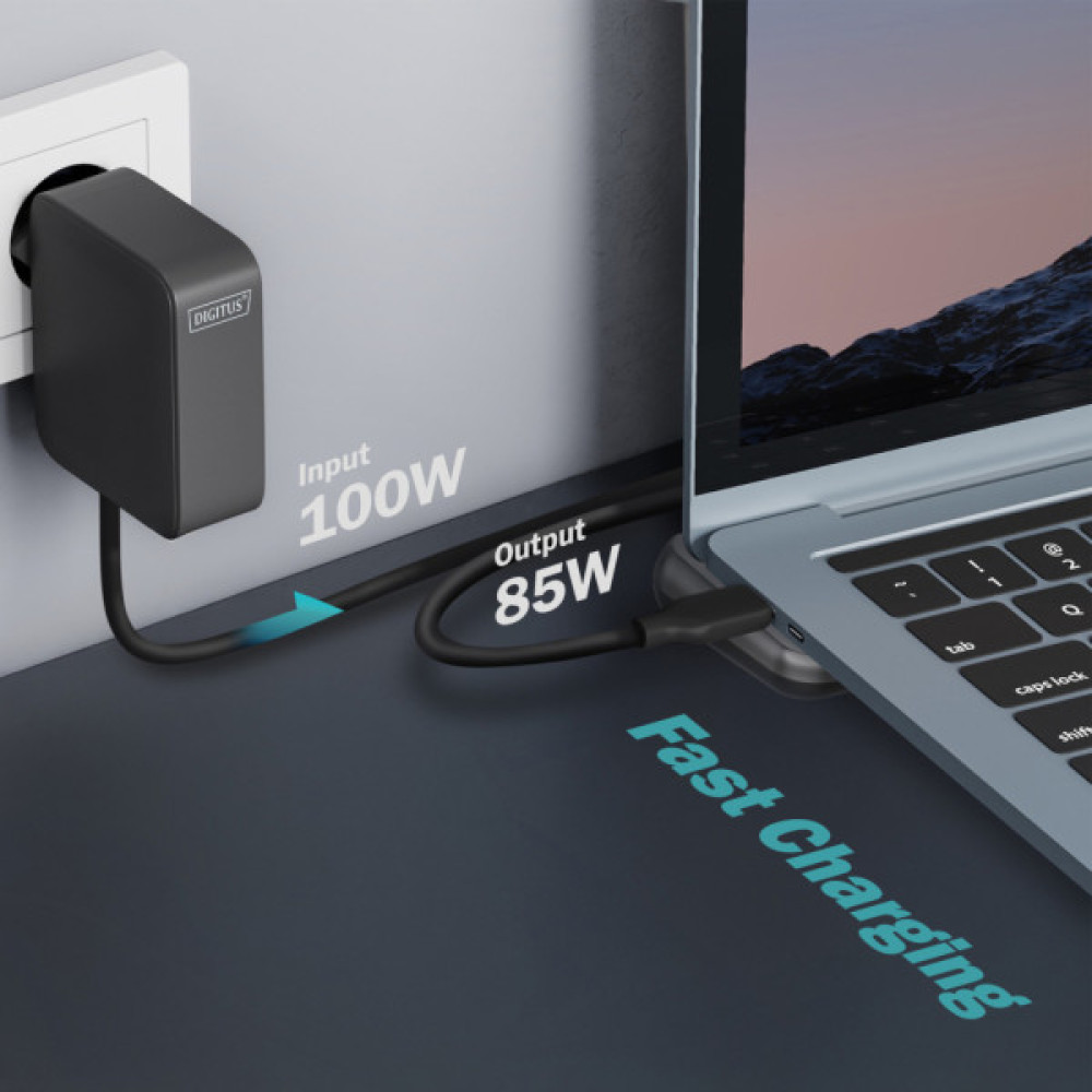 Порт-реплікатор Digitus USB-C > 2xHDMI/1xDP/3xUSB-A/USB-C/RJ54/PD/Audio (DA-70919) Порт-реплікатор Digitus USB-C > 2xHDMI/1xDP/3xUSB-A/USB-C/RJ54/PD/Audio (DA-70919)