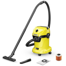 Пилосос професійний акумуляторний Karcher WD 3-18, 18В, контейнер 17л, без АКБ и ЗП