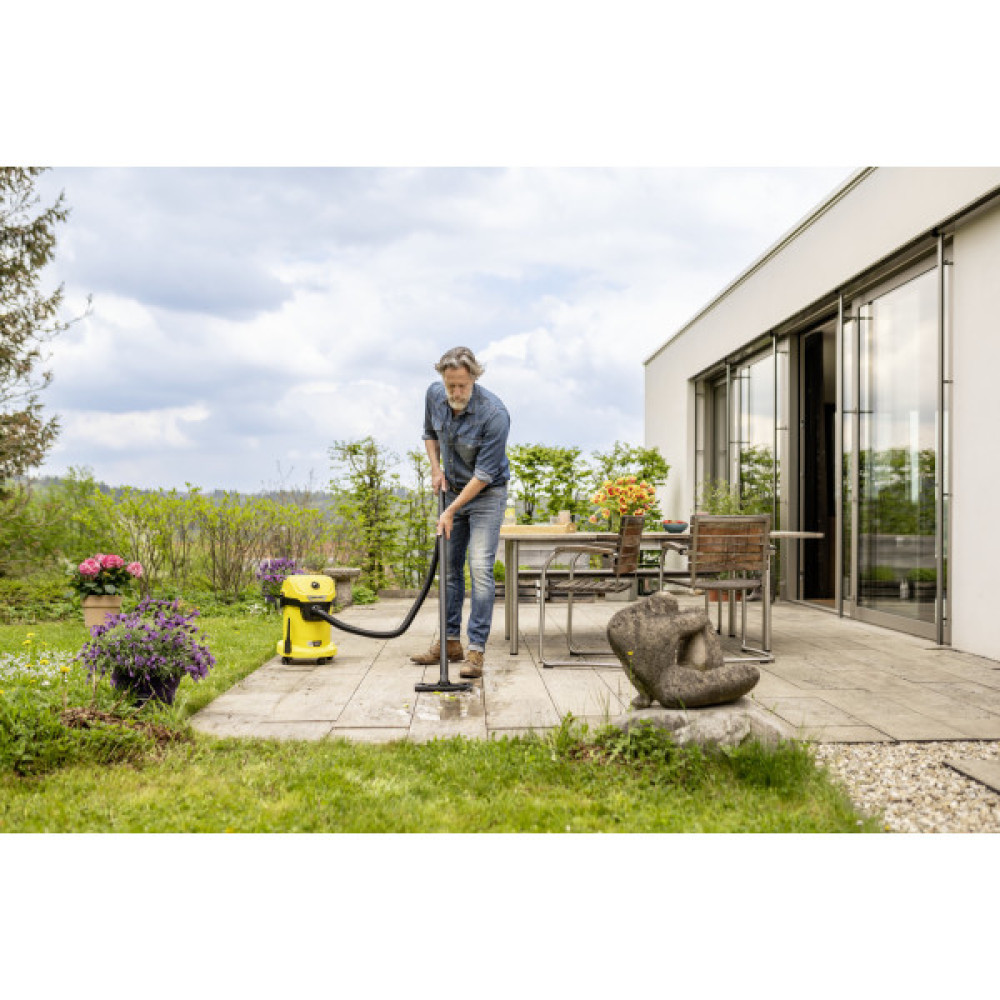 Пилосос професійний акумуляторний Karcher WD 3-18, 18В, контейнер 17л, без АКБ и ЗП