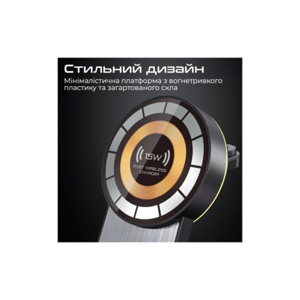 Зарядний пристрій Promate wireless charger transfold (transfold)