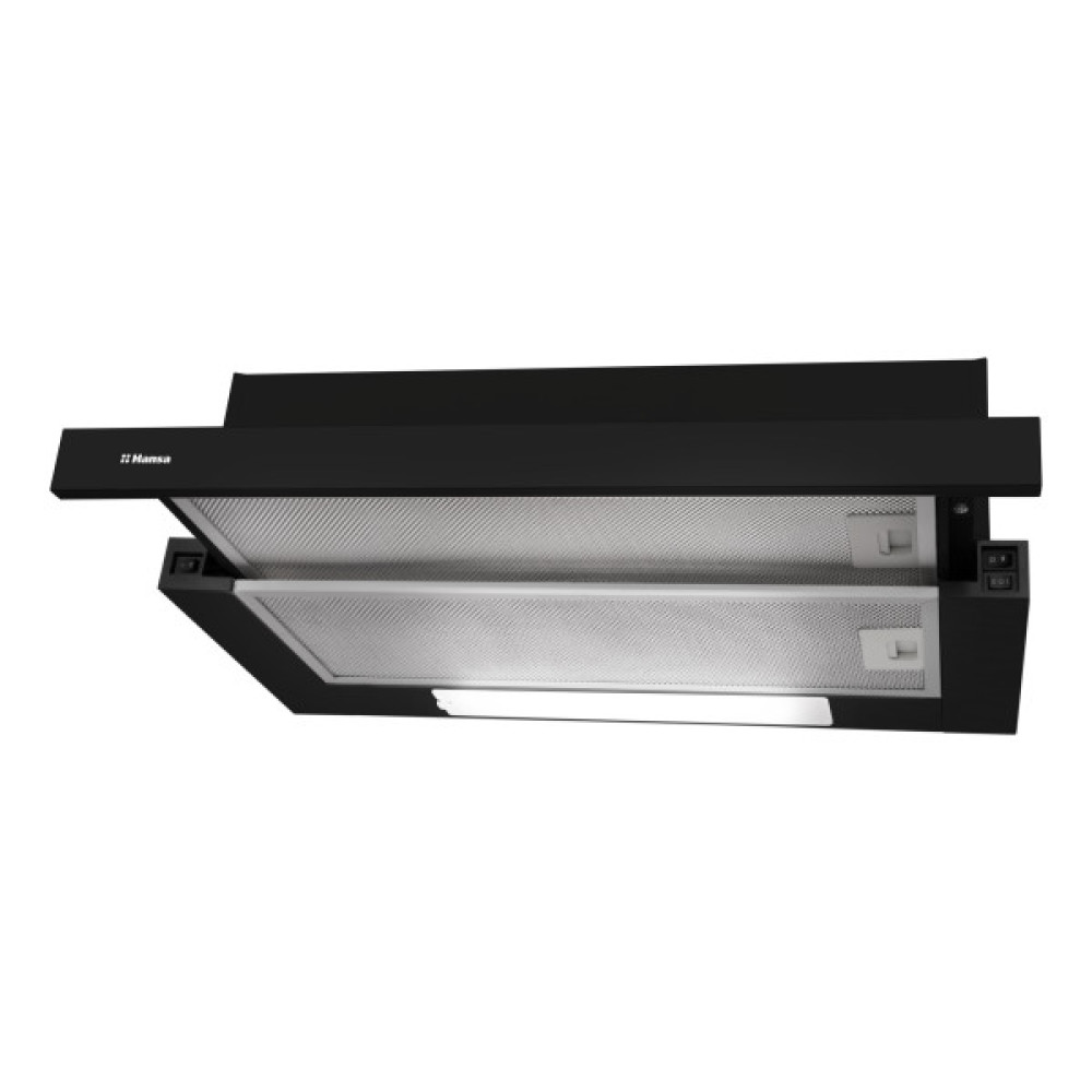 Витяжка Hansa телескопічна, 60см, 270м.куб/год., чорний