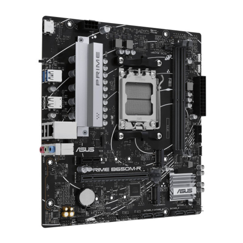 Материнcька плата ASUS PRIME B650M-R sAM5 B650 2xDDR5 M.2 HDMI mATX